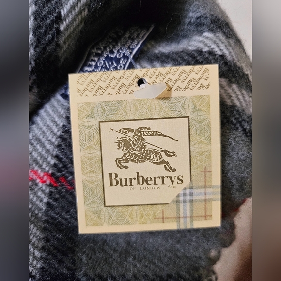 ❌SOLD❌ 🩶Burberry Novacheck Scarf🩶 - Picture 7 of 10
